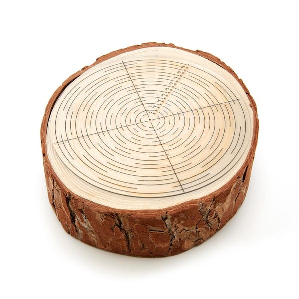 Round Center Finder Compass Wood Turning Lathe Work Tool Acrylic Circle Gauge 