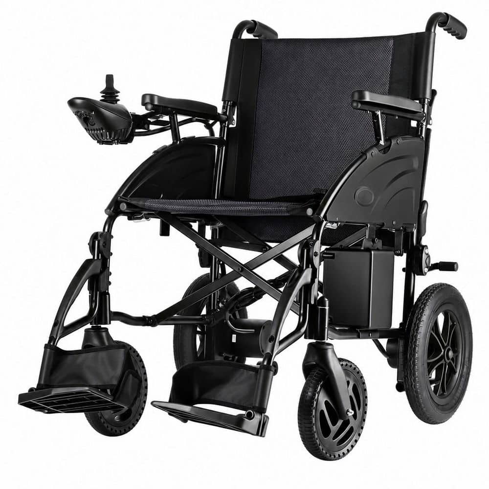 Electric Wheelchair, Foldable Durable Motorized Wheelchair with 19-inch Seat, Electric Wheelchairs for Adults price history on PriceWatchPro