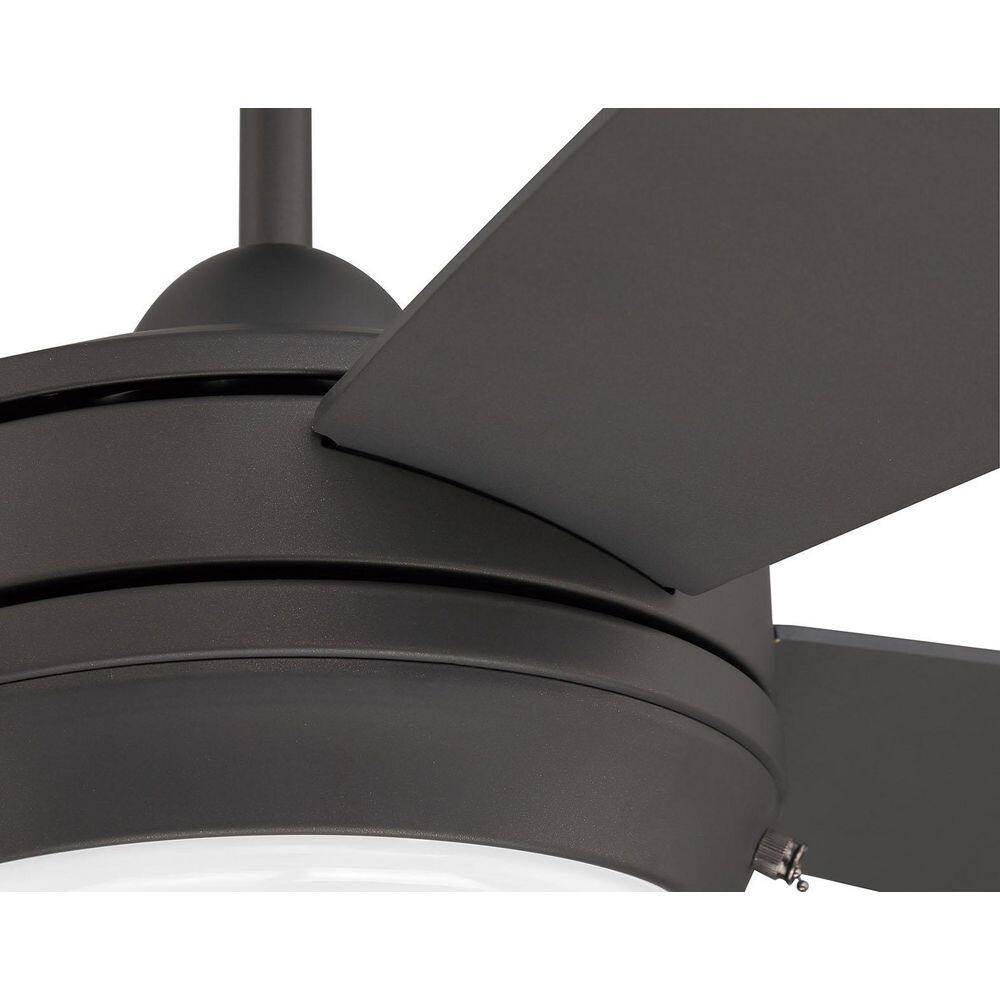 Espresso Finish 52" Ceiling Fan with LED Light Kit