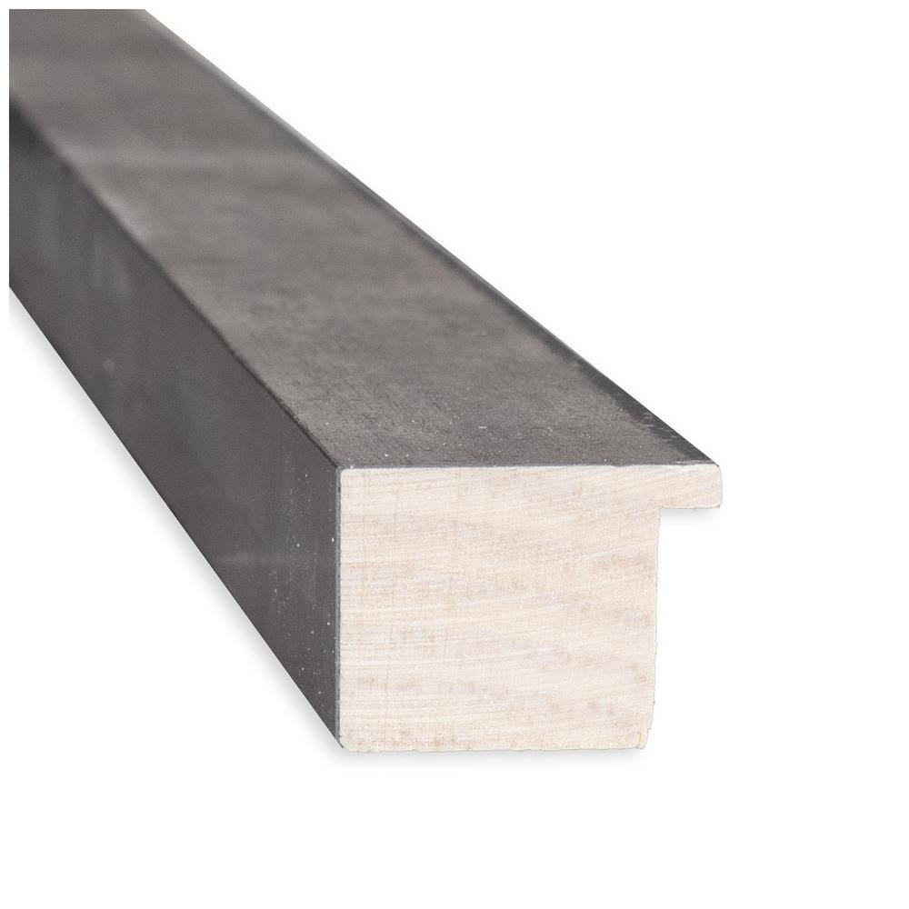 11x14 Marred Pewter Wood Wall Picture Frame