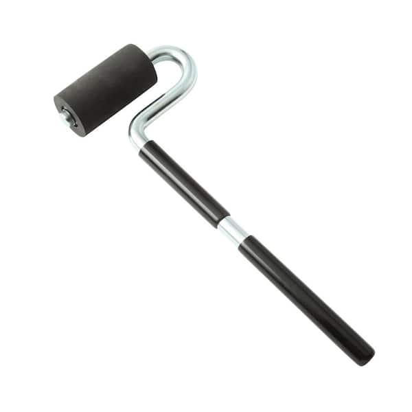 POWERTEC 1-1/2 in. x 3 in. Long Handle J-Roller with Rubber Roller 71010 -  The Home Depot