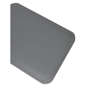 Pro Top Gray 36 in. x 60 in. PVC Foam/Solid PVC Anti-Fatigue Mat