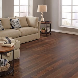 Ashor Hickory Hickory 3/8 in. T x 5 in. W Wire Brushed Engineered Hardwood Flooring (492.3 sqft/pallet)