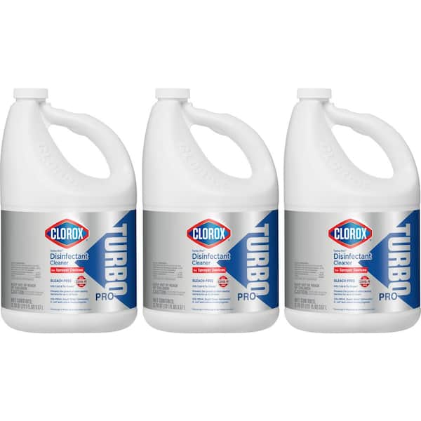 Clorox Turbo 121 oz. Bleach Free Disinfectant Cleaner for Sprayer Devices (3-Pack)