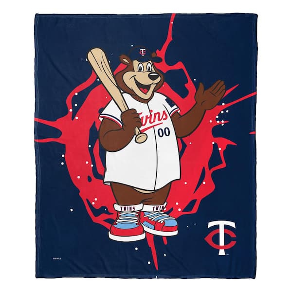 THE NORTHWEST GROUP MLB Twins Mascot Silk Touch Throw