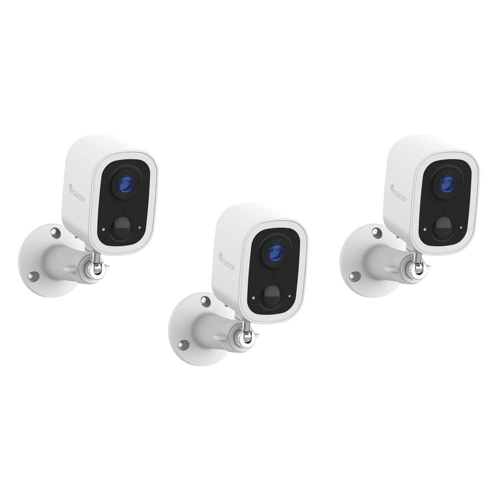 S4 Wireless Battery Operated Li-Ion 2K Security Camera with No Monthly Fee Required 3-Pack price history on PriceWatchPro