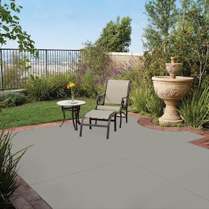 5 gal. #PFC-68 Silver Gray Solid Color Flat Interior/Exterior Concrete Stain
