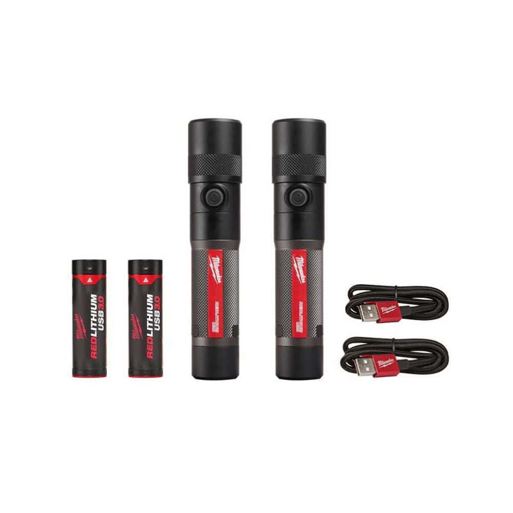 milwaukee 700 lumen rechargeable flashlight