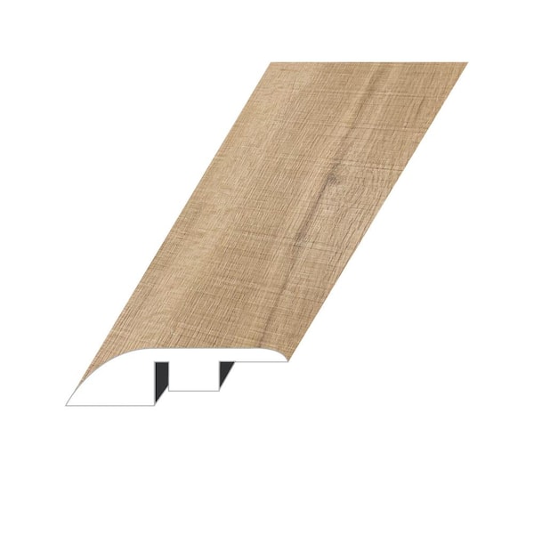 null Zephyr Bungalow Tan 0.6 in. Thick x 1.8 in. W x 94.5 in. L SPC Vinyl Reducer Molding