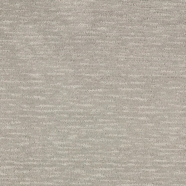 Lifeproof with Petproof Technology Allison Cove Clam Island Gray 39 oz. Triexta Pattern Installed Carpet