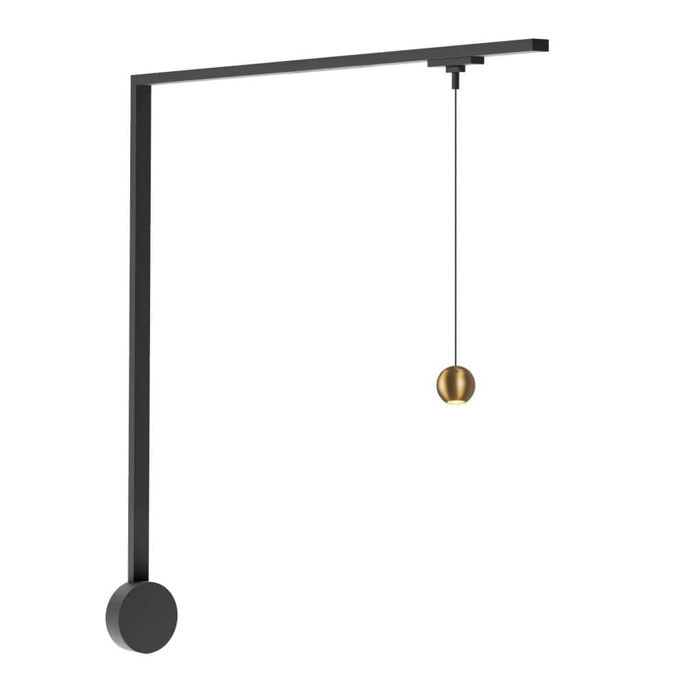 Faria 1 Light Gold dimmable 3000K LED Trilo Track Wall Kit price history on PriceWatchPro