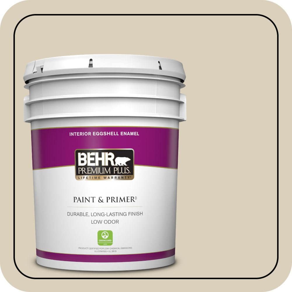 5 gal. #MQ3-15 Bell Tower Eggshell Enamel Low Odor Interior Paint & Primer price history on PriceWatchPro