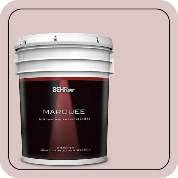 BEHR MARQUEE 5 gal. #130E-2 Fairview Taupe Flat Exterior Paint & Primer