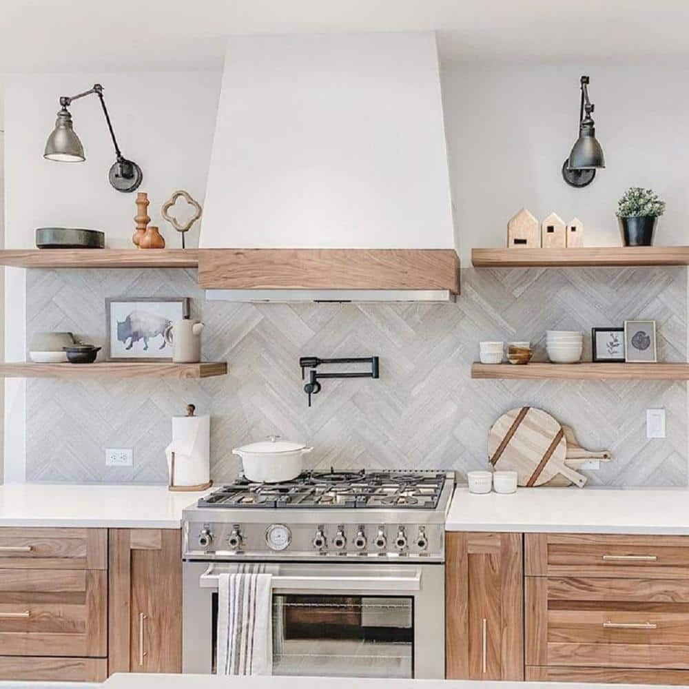 Wooden Beige 4" x 12" Honed Marble Subway Tile