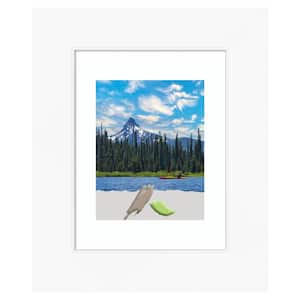 Cabinet White Picture Frame Opening Size 11 x 14 in. (Matted To 8 x 10 in.)