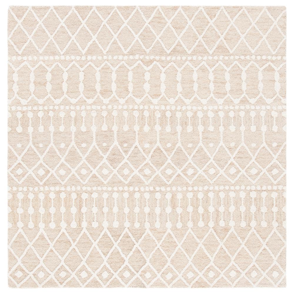 SAFAVIEH Blossom BLM678A Hand-hooked Beige / Multi Rug 3' x 5', 3' x 5' -  Pick 'n Save