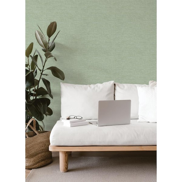 Green Block Color Fabric, Wallpaper and Home Decor