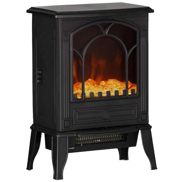 maocao hoom 22 in. Free Standing Electric Fireplace in Black,Stove ...