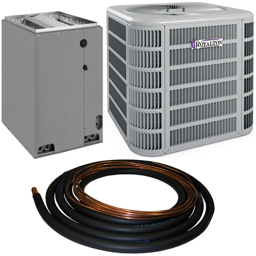 ROYALTON 3.5 Ton 14 SEER R-410A Residential Split System Central Air Conditioning System 4AC16L42P - The Depot