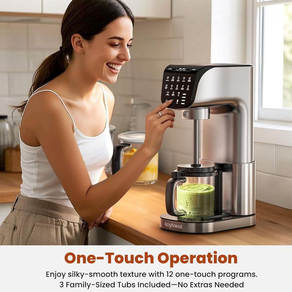 3x 0.6 qt. Ice Cream Maker and Frozen Treat - Thumbnail 3