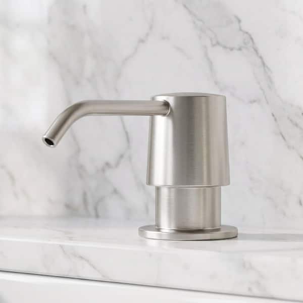 12 oz. Kitchen Soap Dispenser in Stainless Steel