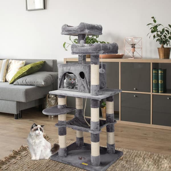 Coziwow 58 in. Cat Tree Activity Center