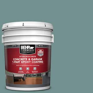 5 gal. #PPU12-03 Dragonfly Self-Priming 1-Part Epoxy Satin Interior/Exterior Concrete and Garage Floor Paint