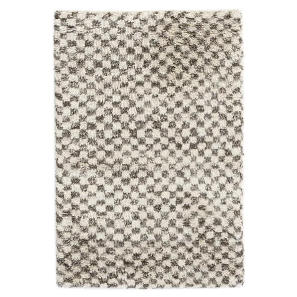 Citra Hand Knotted Wool Grey 3 ft. x 8 ft. Indoor Runner Rug