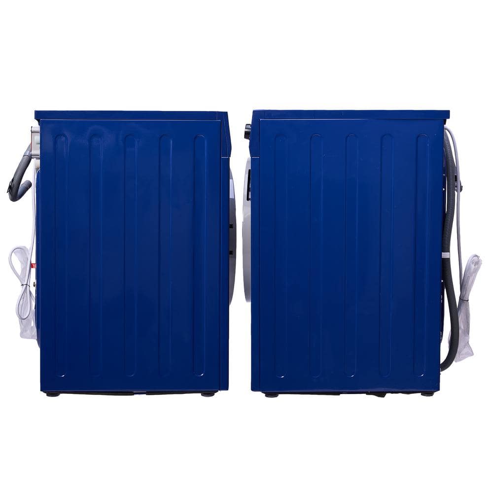 Blue 1.9 cu. ft. Electric Smart Washer-Dryer Combo