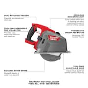 M18 FUEL 18-V 8 in. Lithium-Ion Brushless Cordless Metal Cutting Circular Saw with 1/2 in. Hammer Drill/Driver