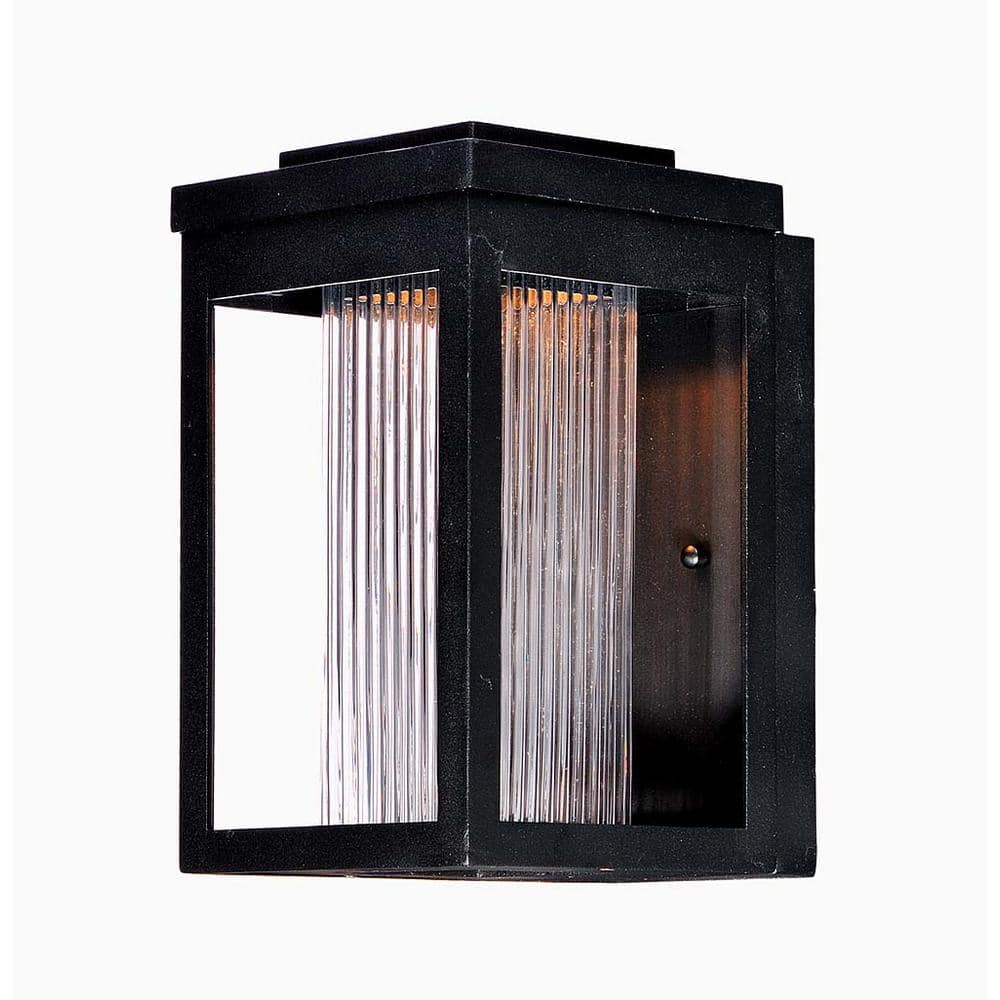 Salon 6 in. W 1-Light Black Outdoor Wall Lantern Sconce price history on PriceWatchPro