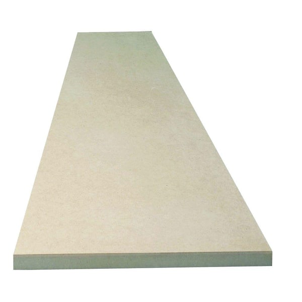 ULTRASTOCK 3/4 in. x 1 ft. x 4 ft. MDF Panel Bullnose Shelving