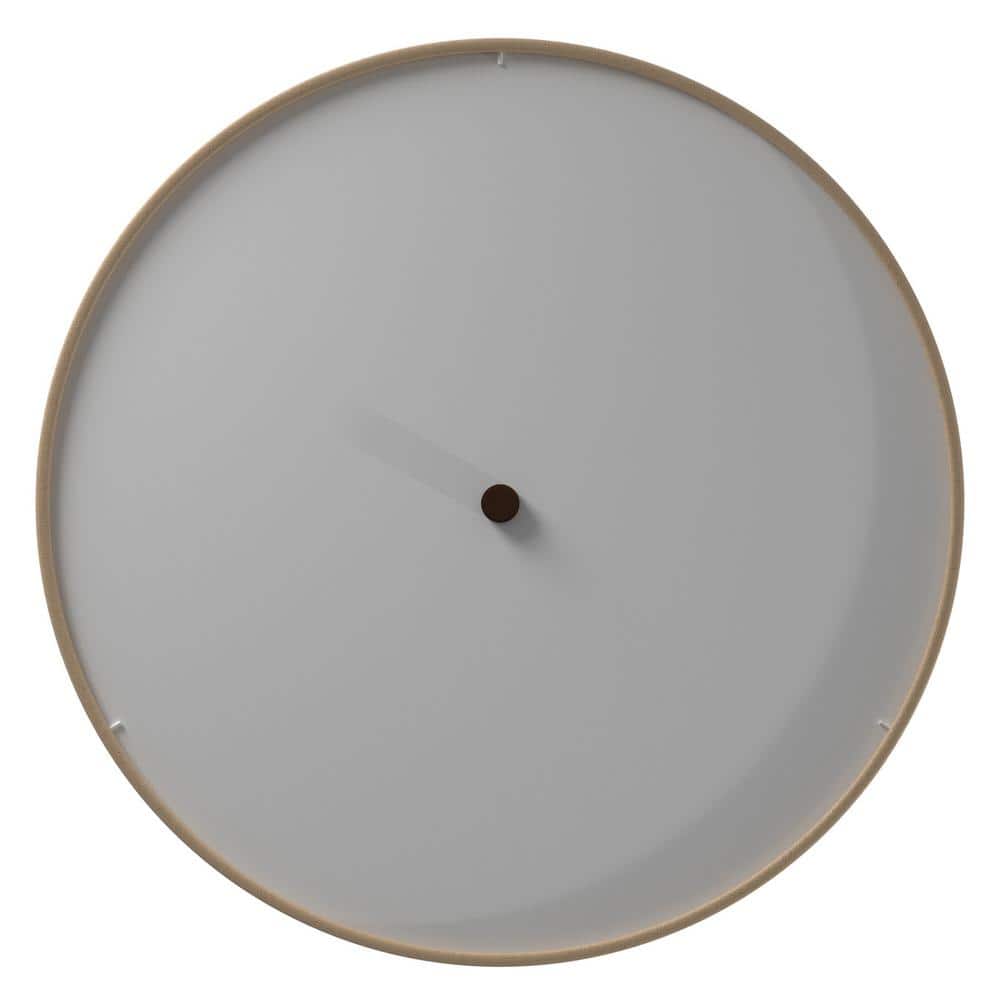 Classic Elegance 24" Dark Bronze Drum Pendant with Cream Linen Shade