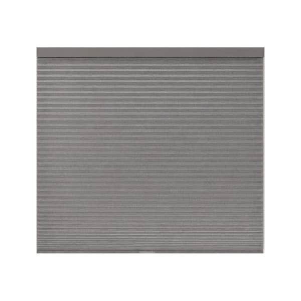 Chicology Cut-to-Width Gray Light Filtering Cordless Double Cell