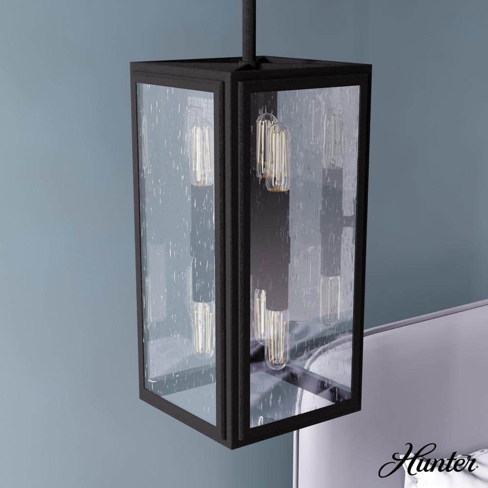 Felippe 6-Light Natural Iron Island Pendant Light with Clear Seeded Glass Shade Dining Room Light price history on PriceWatchPro