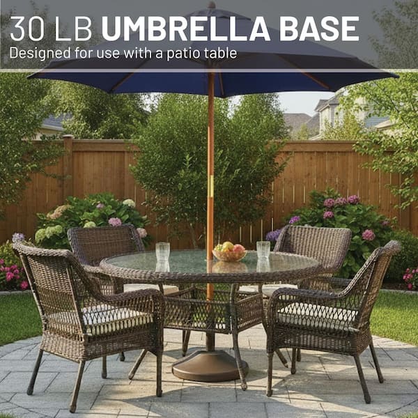 fillable patio umbrella base for Half Umbrellas 48.5 lbs Water & Sand Umbrella Stand The Home Zone Living 168lb Offset Cantilever Fillable Patio Umbrella Base Stand provides a stable and dependable foundation for your outdoor umbrellas 154lbs Mobile Fillable Patio Umbrella