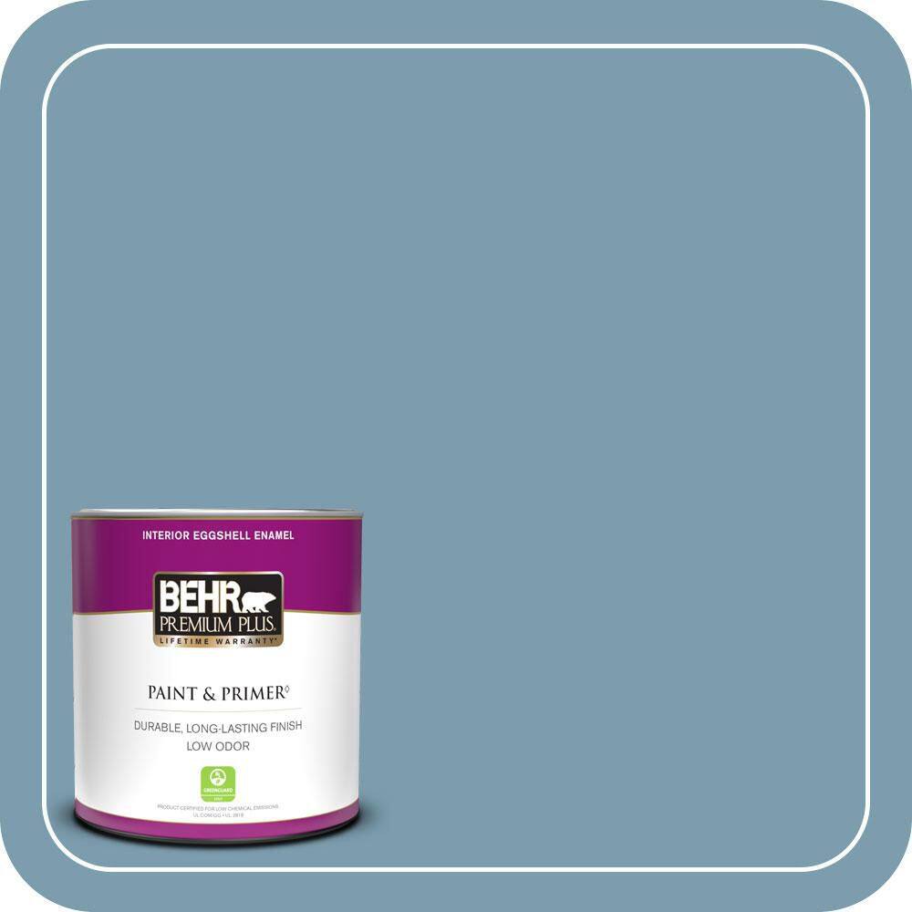 1 qt. #550F-4 Cool Dusk Eggshell Enamel Low Odor Interior Paint & Primer price history on PriceWatchPro