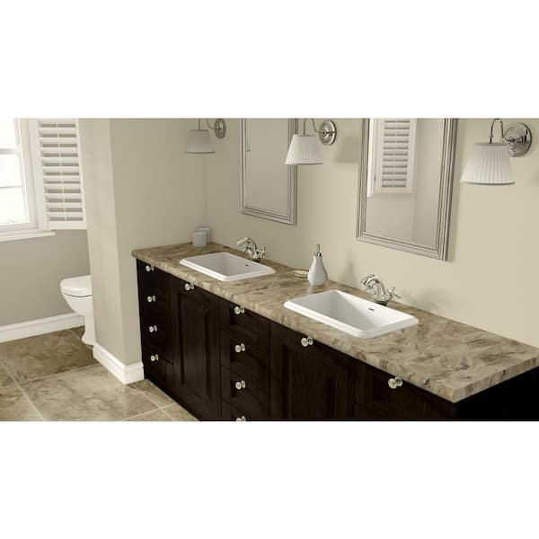 3 in. x 5 in. Laminate Sheet Sample in Cipollino Con Panna with HD Mirage Finish
