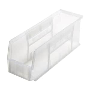 9 Qt. Ultra-Series Stack and Hang Storage Tote in Clear (12-Pack)