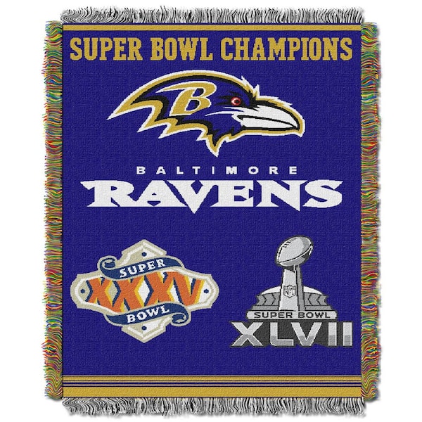 THE NORTHWEST GROUP Ravens Multi-Color Tapestry Commemorative Series