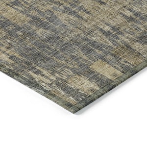 Chantille ACN580 Gray 5 ft. x 7 ft. 6 in. Machine Washable Indoor/Outdoor Geometric Area Rug