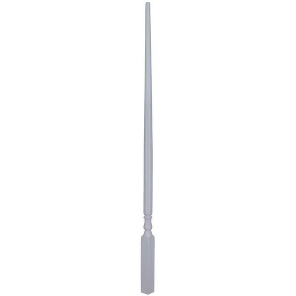 Stair Parts 5015 1-1/4 in. x 34 in. Wood Primed Pin-Top Baluster
