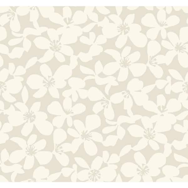 60.75 sq.ft. Pearl Free Spirit Wallpaper