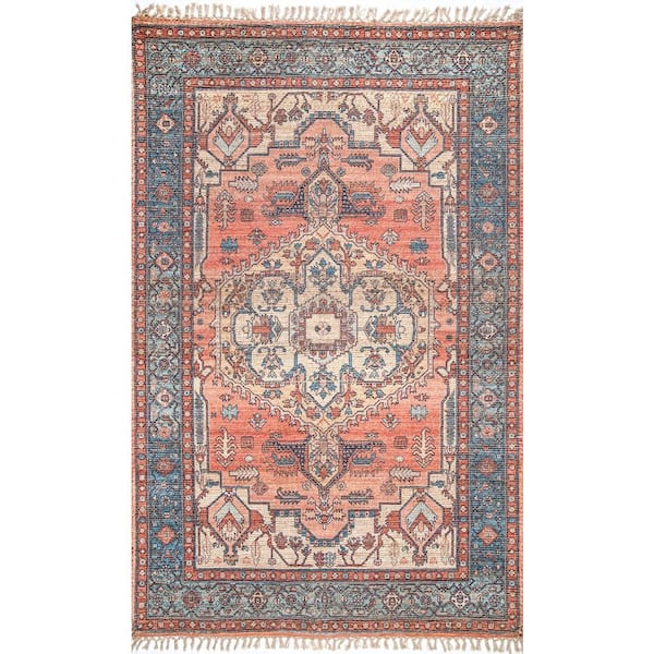 nuLOOM Andrea Flatweave Multi 9 ft. 6 in. x 13 ft. 6 in. Area Rug