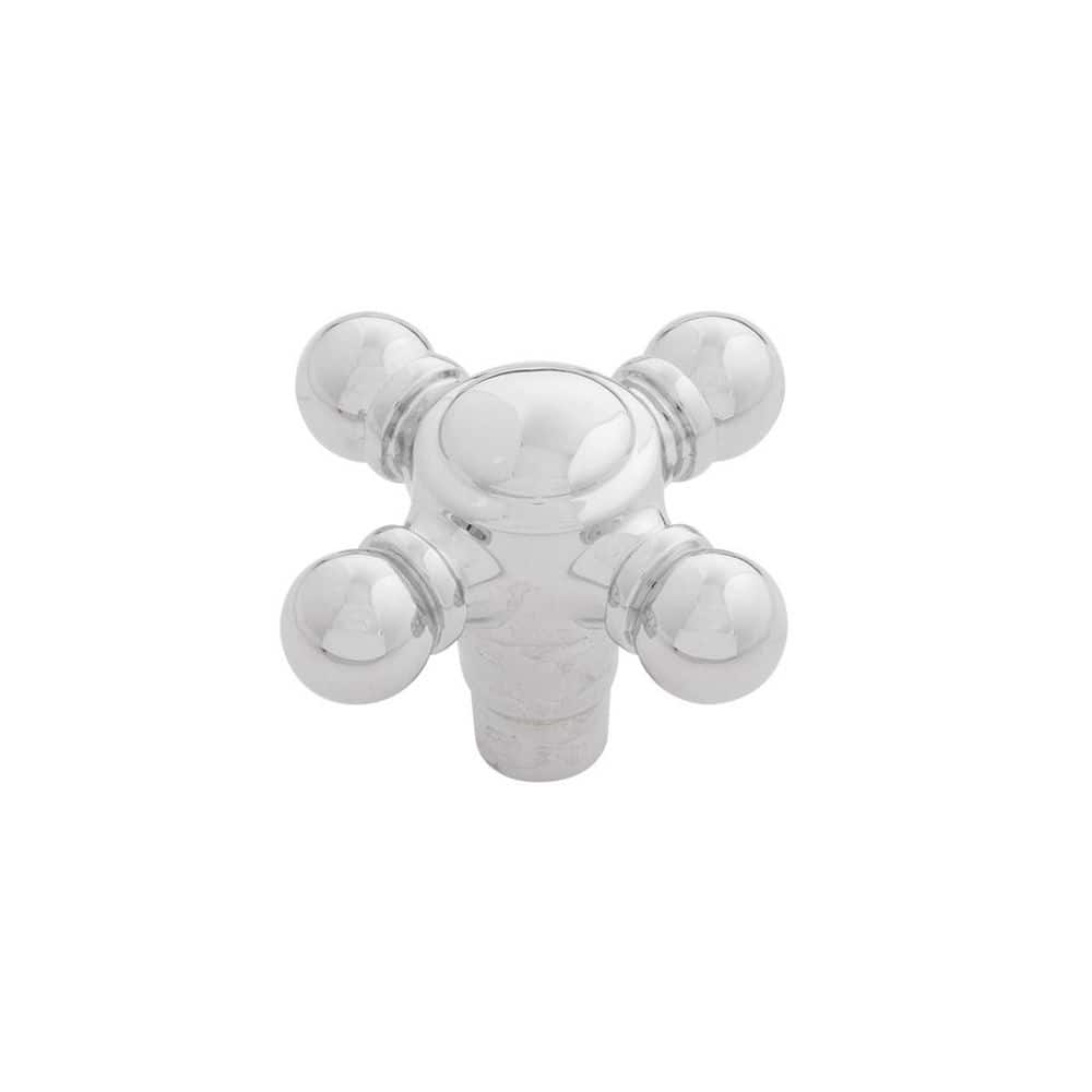 Fuller Collection Knob 1-11/16 in. x 1-11/16 in. Chrome Finish Geometric Cabinet Knob price history on PriceWatchPro