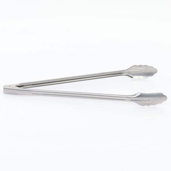 Adcraft Stainless Steel 16 in Commercial Extra Heavy Utility Tongs
