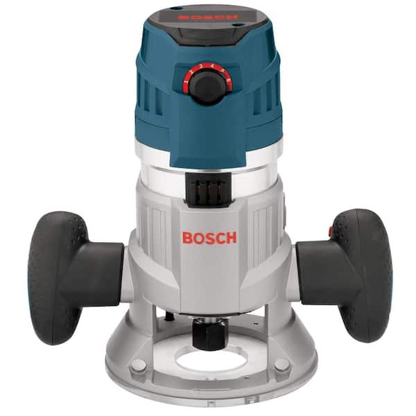 Bosch 15 Amp 3-1/2 in. 2.3 HP Corded Electric Variable Speed Fixed Base Router Kit with Trigger Control
