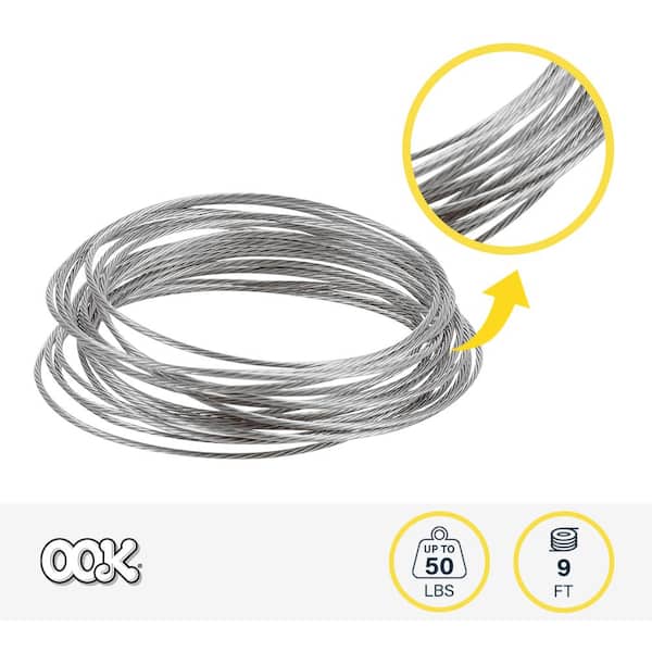 Professional Coated Picture Wire - 50-Pound