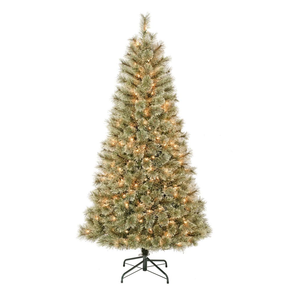 National Tree Company First Traditions 6 ft. Arcadia Cashmere Pine Artificial Christmas Tree with Clear Lights