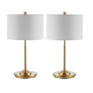 Taren 21.5 in. Brass Gold Table Lamp